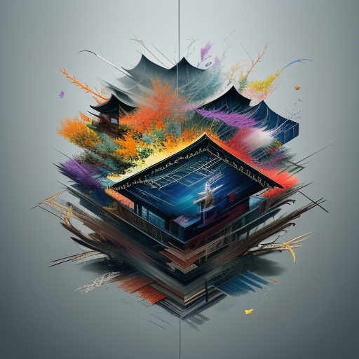 JAM 升級與 Web3 雲端概念的抽象視覺呈現