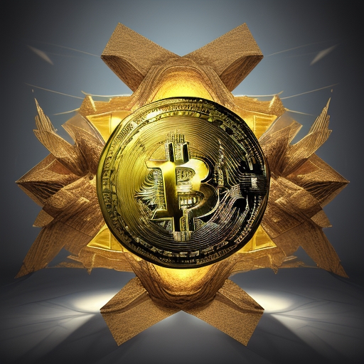 Wrapped Bitcoin concept visualizing Bitcoin locked and an equivalent token appearing on another chain