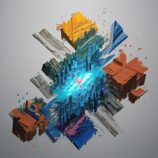 A visual metaphor of etf where meaning bridges the gap between complex financial concepts and simple understanding. The image depicts a abstract network of data and transactions converging into a simplified, stylized basket icon labeled