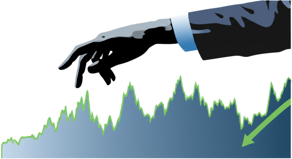 一位使用者與人工智慧（AI）介面互動，顯示科技融合趨勢。